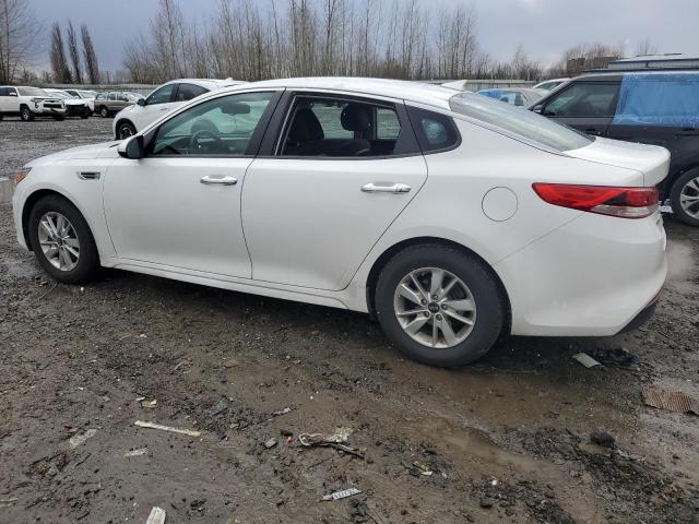 5XXGT4L37JG191418 - 2018 KIA OPTIMA LX WHITE photo 2