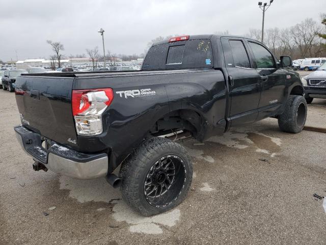 5TFUY5F14CX255561 - 2012 TOYOTA TUNDRA DOUBLE CAB SR5 BLACK photo 3