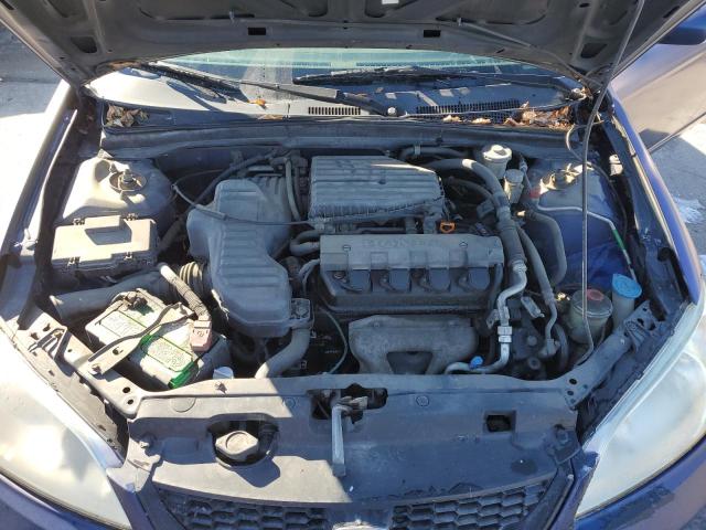 1HGEM21134L084639 - 2004 HONDA CIVIC DX VP Mavi foto 11