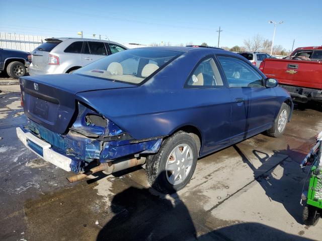 1HGEM21134L084639 - 2004 HONDA CIVIC DX VP Mavi foto 3