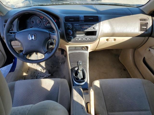 1HGEM21134L084639 - 2004 HONDA CIVIC DX VP Mavi foto 8
