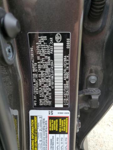 4T1B11HK3JU142947 - 2018 TOYOTA CAMRY L BROWN photo 13