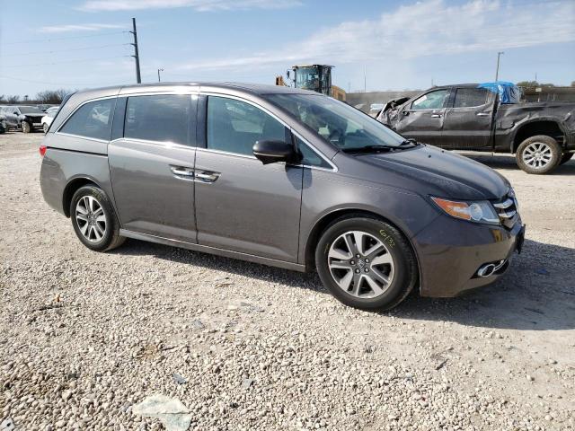 5FNRL5H9XFB097913 - 2015 HONDA ODYSSEY TOURING GRAY photo 4