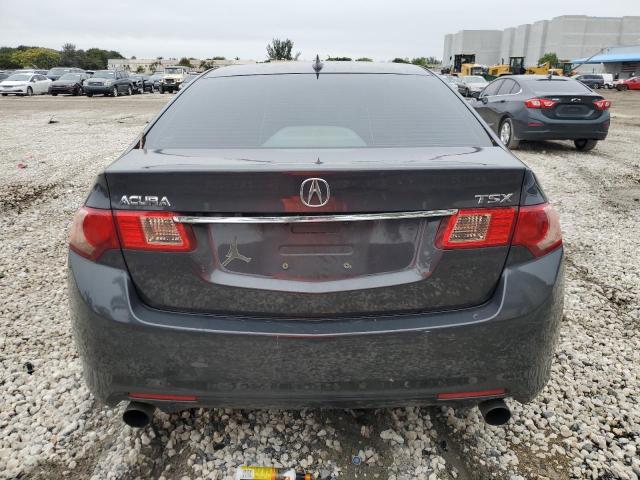 JH4CU2F64BC009082 - 2011 ACURA TSX CHARCOAL photo 6