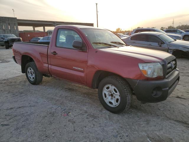 5TENX22NX8Z590905 - 2008 TOYOTA TACOMA RED photo 4