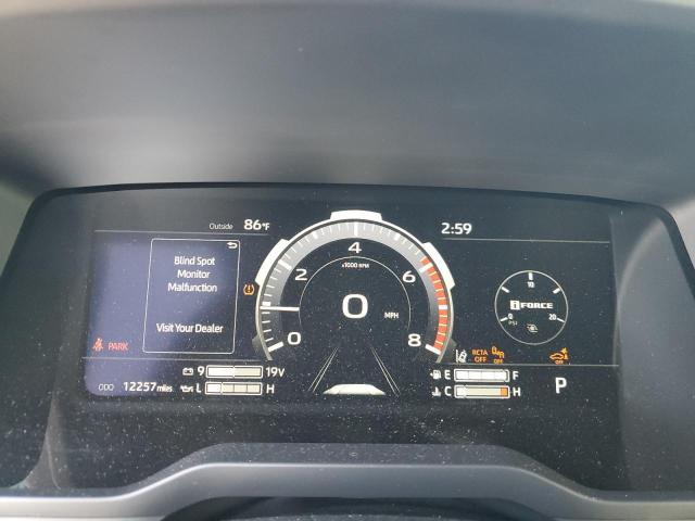 5TFMA5AB2NX005596 - 2022 TOYOTA TUNDRA CREWMAX PLATINUM Grau Foto 9