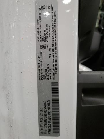 3C6LRVDG6ME544160 - 2021 RAM PROMASTER 2500 HIGH Weiß Foto 14