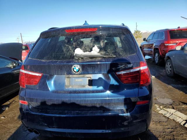 5UXWX7C56BL731828 - 2011 BMW X3 XDRIVE35I BLUE photo 6