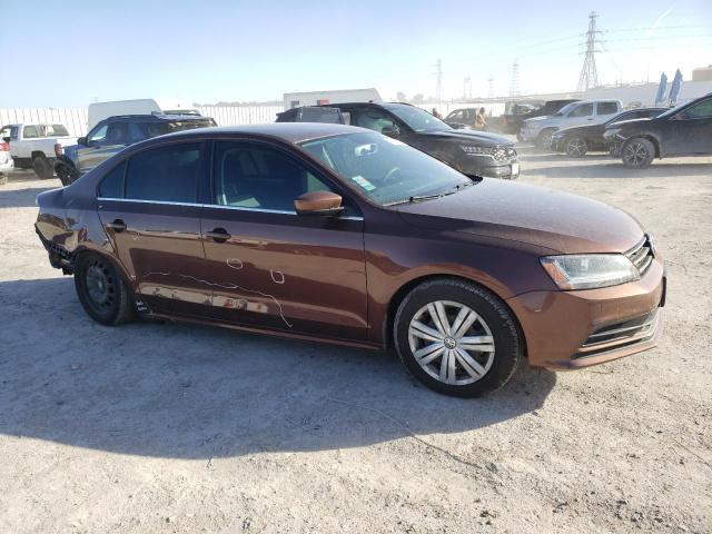 3VW167AJ3HM318204 - 2017 VOLKSWAGEN JETTA S BROWN photo 4