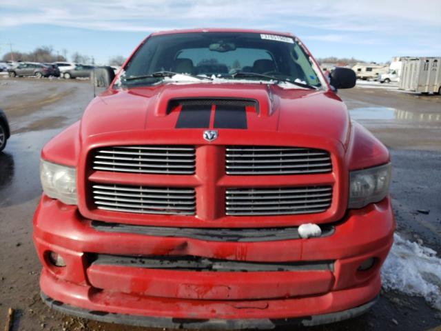 1D7HU18DX5J516779 - 2005 DODGE RAM 1500 ST RED photo 5