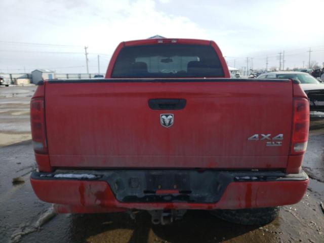 1D7HU18DX5J516779 - 2005 DODGE RAM 1500 ST RED photo 6