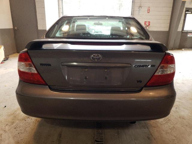 4T1BF30K02U510303 - 2002 TOYOTA CAMRY LE GRAY photo 6