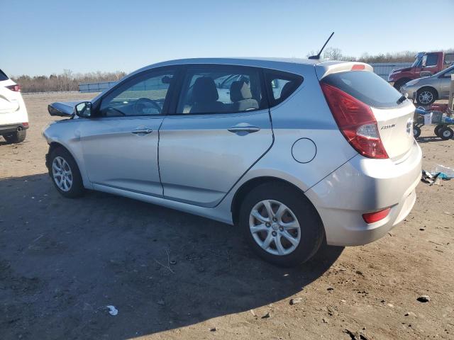 KMHCT5AE7CU004583 - 2012 HYUNDAI ACCENT GLS GRAY photo 2