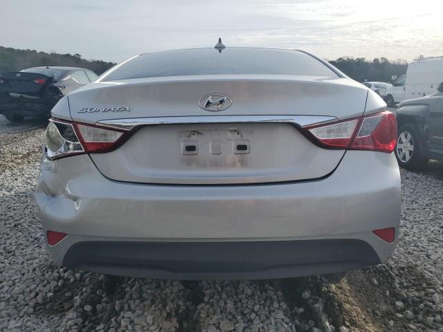 5NPEB4AC0EH929292 - 2014 HYUNDAI SONATA GLS SILVER photo 6