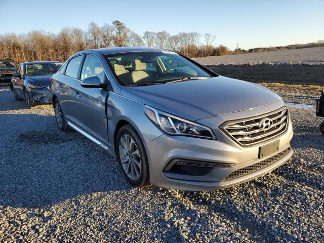 5NPE34AF5HH478274 - 2017 HYUNDAI SONATA SPORT SILVER photo 4