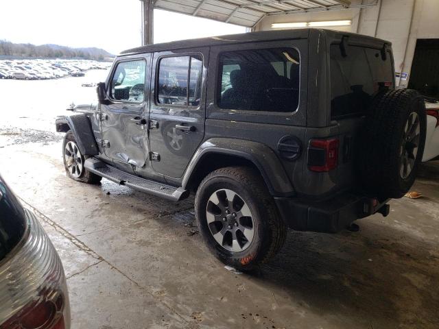 1C4HJXEG8MW644573 - 2021 JEEP WRANGLER U SAHARA GRAY photo 2