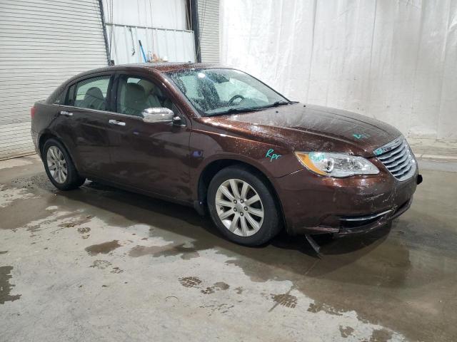 1C3CCBCG1DN737634 - 2013 CHRYSLER 200 LIMITED BURGUNDY photo 4