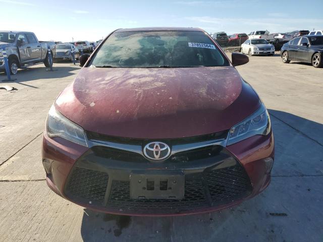 4T1BK1FK3GU574561 - 2016 TOYOTA CAMRY XSE RED photo 5