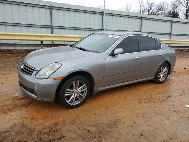 JNKCV51F46M614368 - 2006 INFINITI G35 SILVER photo 1