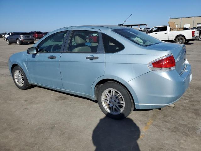 1FAHP35N19W111712 - 2009 FORD FOCUS SE BLUE photo 2