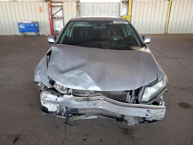 2HGFB2F55DH582554 - 2013 HONDA CIVIC LX SILVER photo 5