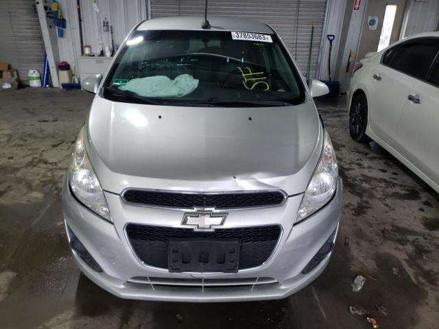 KL8CB6S97DC504290 - 2013 CHEVROLET SPARK LS SILVER photo 5