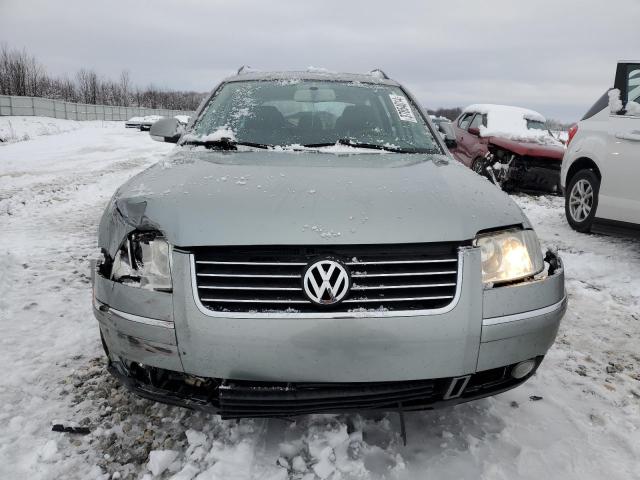 WVWWU63B45E143462 - 2005 VOLKSWAGEN PASSAT GLX SILVER photo 5