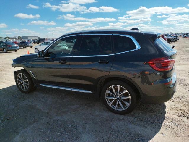 5UXTR7C55KLR45321 - 2019 BMW X3 SDRIVE30I Gris foto 2