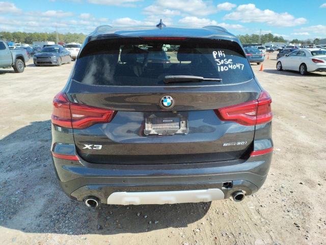 5UXTR7C55KLR45321 - 2019 BMW X3 SDRIVE30I Gris foto 6