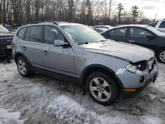 WBXPC93428WJ05157 - 2008 BMW X3 3.0SI SILVER photo 4