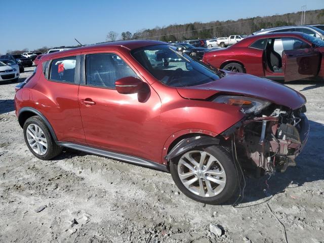 JN8AF5MR1HT701492 - 2017 NISSAN JUKE S RED photo 4