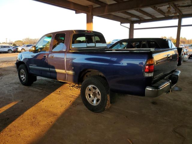 5TBRT3419YS043479 - 2000 TOYOTA TUNDRA ACCESS CAB 蓝色 照片 2