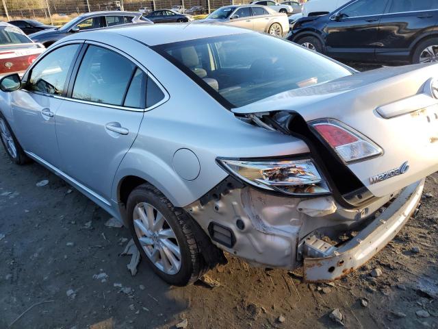 1YVHZ8CH8B5M25801 - 2011 MAZDA 6 I SILVER photo 2