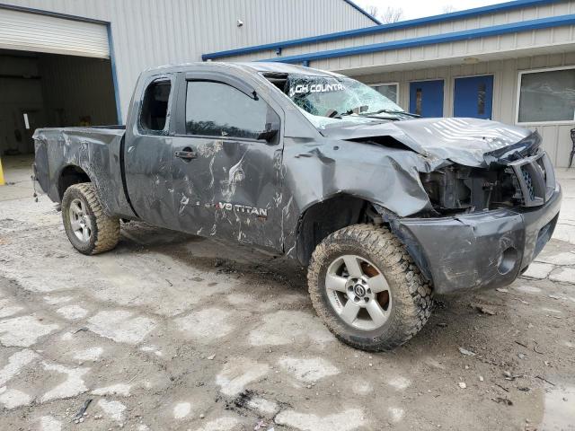 1N6AA06A65N511656 - 2005 NISSAN TITAN XE GRAY photo 4