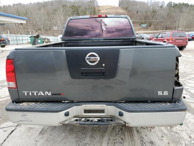 1N6AA06A65N511656 - 2005 NISSAN TITAN XE GRAY photo 6