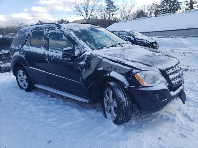 4JGBB8GB2BA734561 - 2011 MERCEDES-BENZ ML 350 4MATIC BLUE photo 4