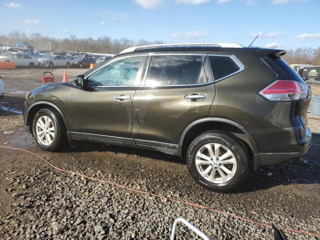 5N1AT2MV7EC841568 - 2014 NISSAN ROGUE S GREEN photo 2