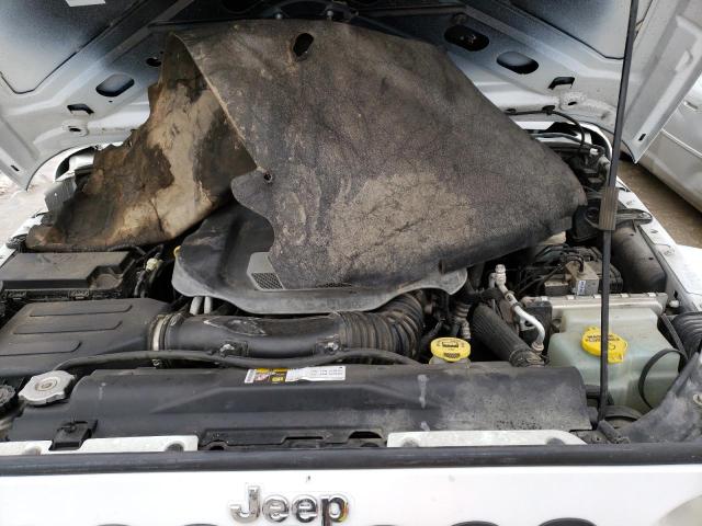 1C4BJWEG4DL580887 - 2013 JEEP WRANGLER U SAHARA WHITE photo 11