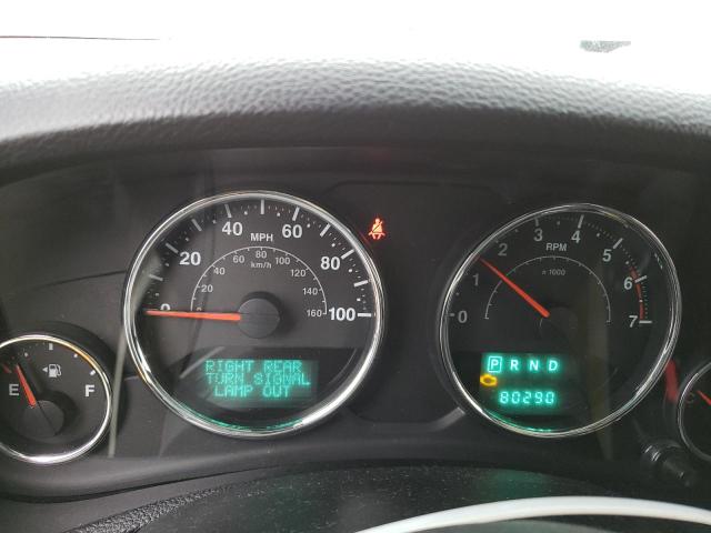 1C4BJWEG4DL580887 - 2013 JEEP WRANGLER U SAHARA WHITE photo 9