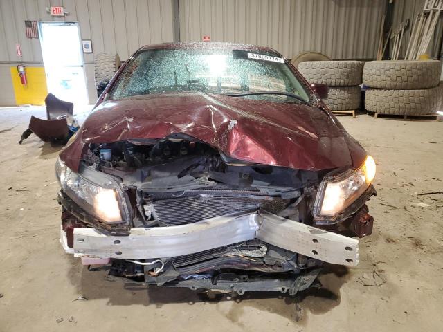 19XFB2F80EE017327 - 2014 HONDA CIVIC EX BURGUNDY photo 5