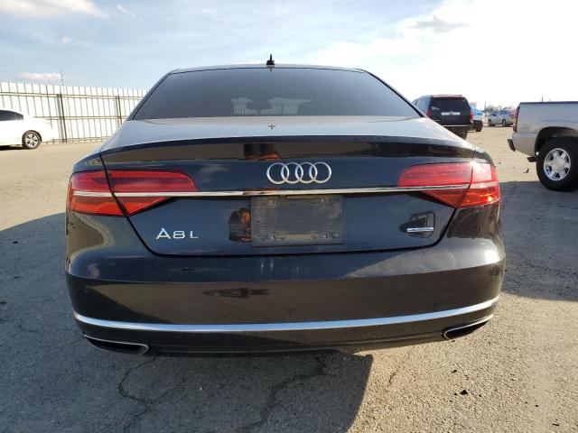 WAU3GAFD4FN009334 - 2015 AUDI A8 L QUATTRO BLACK photo 6