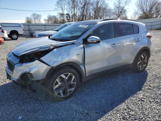 KNDPNCAC8L7699206 - 2020 KIA SPORTAGE EX SILVER photo 1