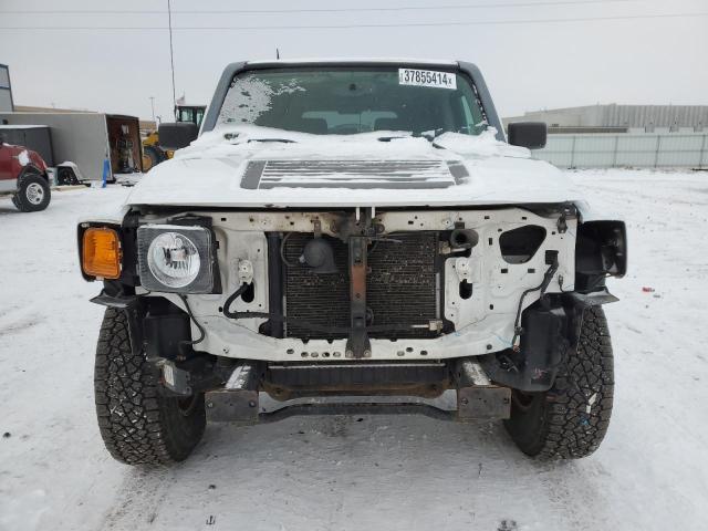 5GTEN13E088119967 - 2008 HUMMER H3 WHITE photo 5