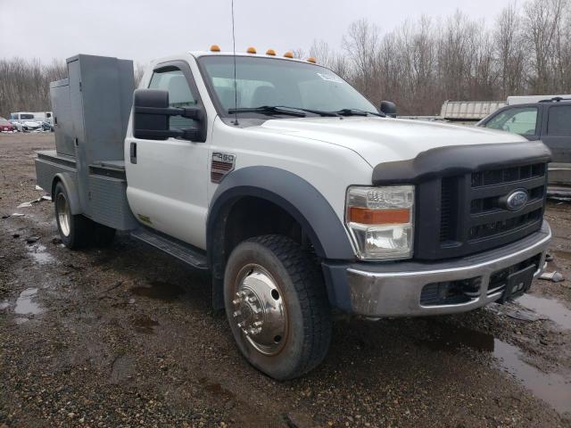 1FDXF4HR1AEA57573 - 2010 FORD F450 SUPER DUTY WHITE photo 4