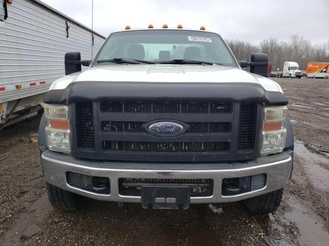 1FDXF4HR1AEA57573 - 2010 FORD F450 SUPER DUTY WHITE photo 5