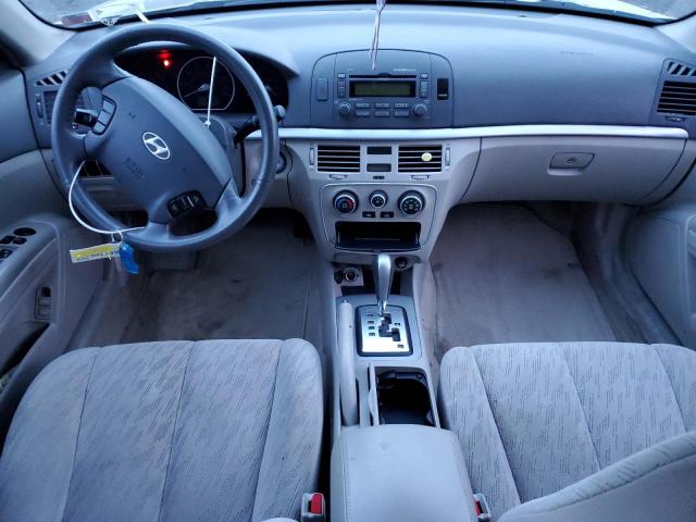 5NPET46C66H121763 - 2006 HYUNDAI SONATA GL CREAM photo 8