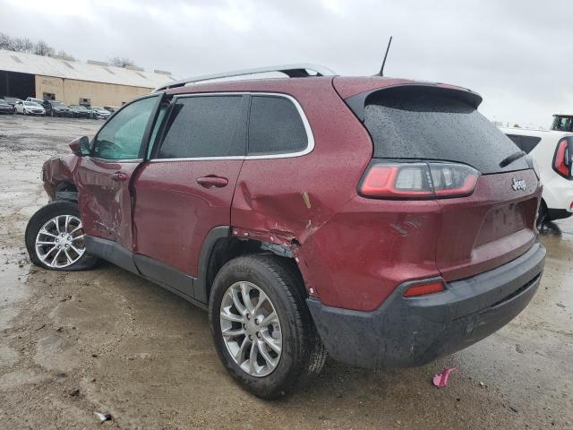 1C4PJLLB8KD324500 - 2019 JEEP CHEROKEE LATITUDE PLUS MAROON photo 2