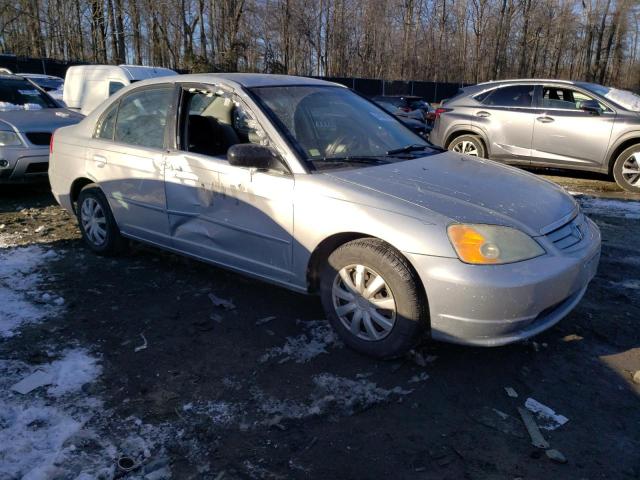 2HGES16622H533937 - 2002 HONDA CIVIC LX SILVER photo 4