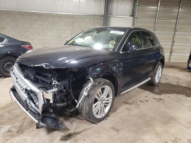 WA1CNAFY9J2234980 - 2018 AUDI Q5 PRESTIGE BLUE photo 2