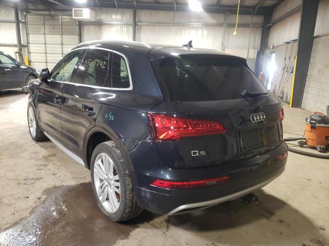 WA1CNAFY9J2234980 - 2018 AUDI Q5 PRESTIGE BLUE photo 3